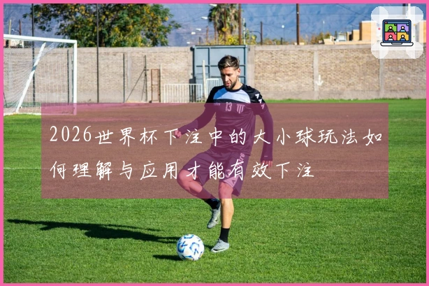 2026世界杯下注中的大小球玩法如何理解与应用才能有效下注