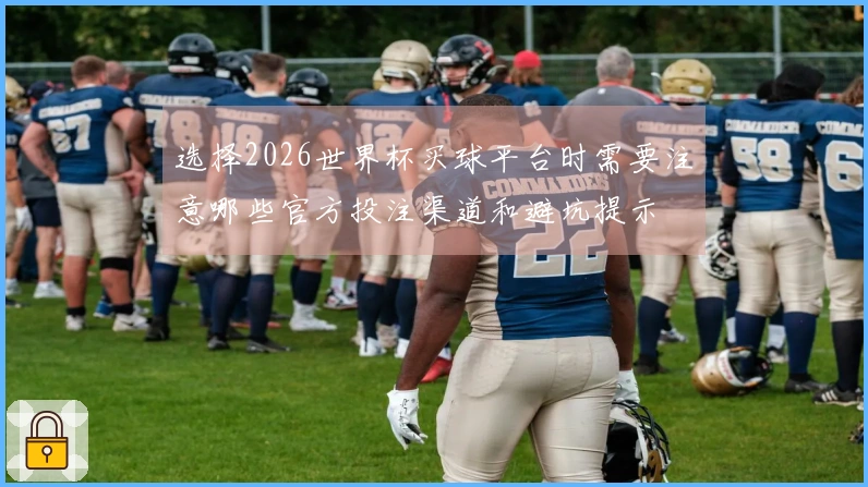 选择2026世界杯买球平台时需要注意哪些官方投注渠道和避坑提示
